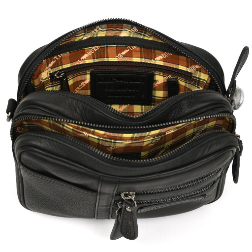 Чоловіча сумка на плече барсетка Hill Burry HB3198A із петлею на зап'ястя