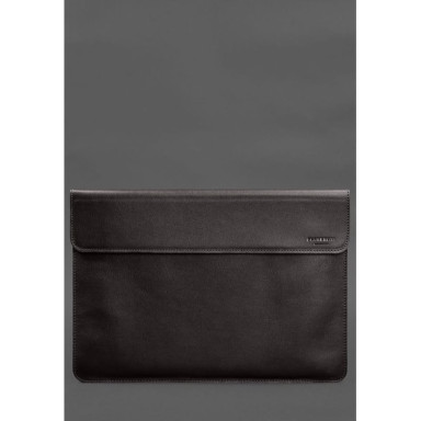Leather Magnetic Sleeve Case for MacBook Pro 15 (2023) Dark Brown