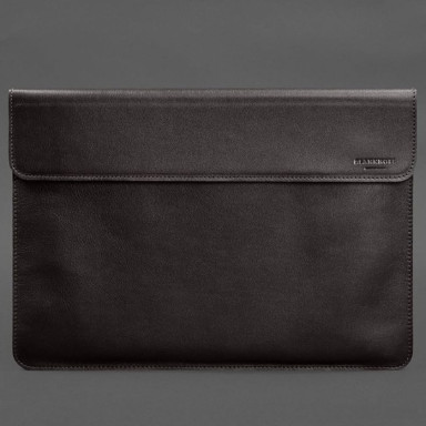 Leather Magnetic Sleeve Case for MacBook Pro 15 (2023) Dark Brown