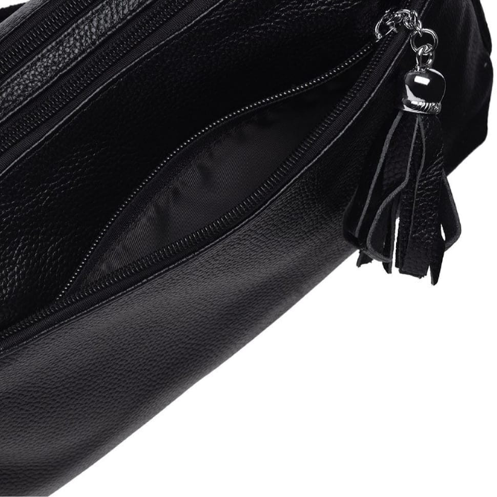 Жіноча шкіряна сумка Keizer K1818-black
