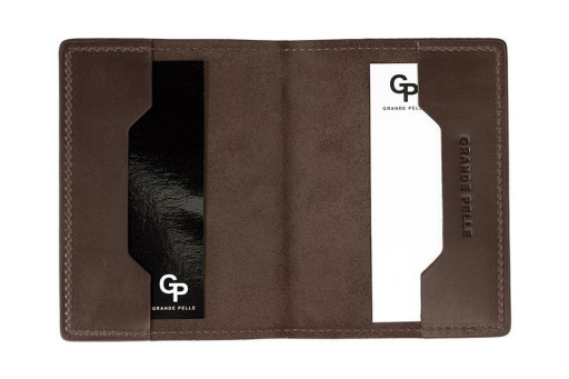 Обкладинка для паспорта, шоколад 252120