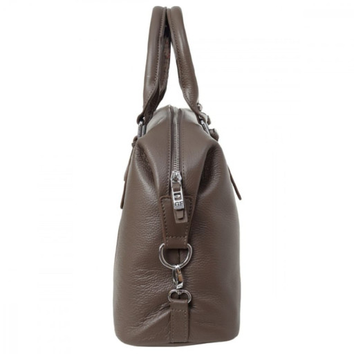 Сумка жіноча шкіряна GIORGIO FERRETTI GF2017290-10 сіра