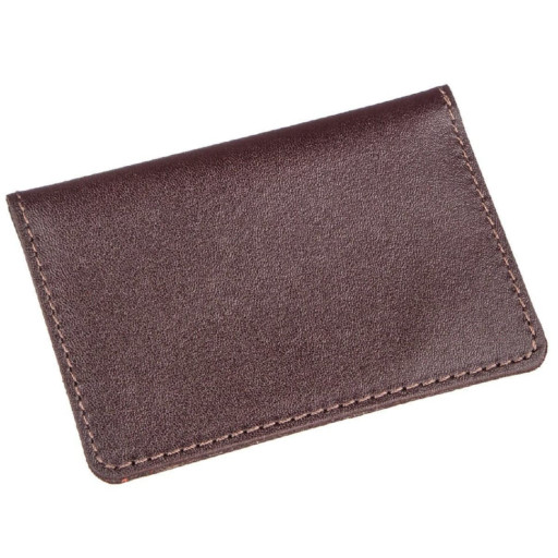 Обкладинка для прав яскрава шкіряна Shvigel 13971 Коричнева