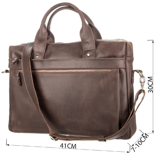 Сумка для ноутбука SHVIGEL 11026 Коричнева