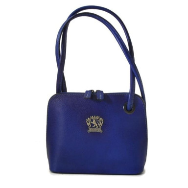Pratesi BBE468 - Roccastrada Woman Bag in cow leather Bruce Electric Blue
