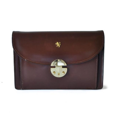 Pratesi RCF203/D - Tullia d'Aragona Lady Bag in cow leather Radica Coffee