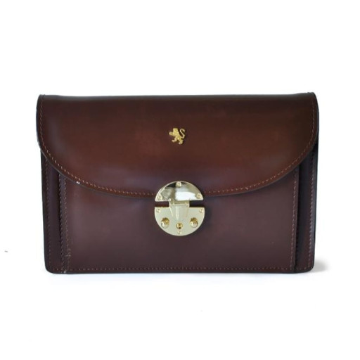 Pratesi RCF203/D - Tullia d'Aragona Lady Bag in cow leather Radica Coffee