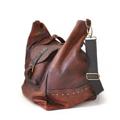 Pratesi BCH163 - Woman Bag Talamone in cow leather Bruce Chianti