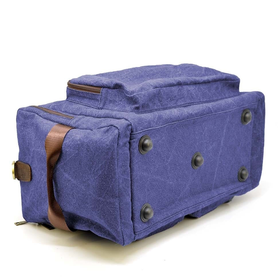 Дорожня сумка з парусини і кінської шкіри RKc-5915-4lx бренду TARWA