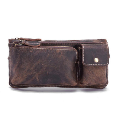 Bexhill brown leather belt bag bx3616