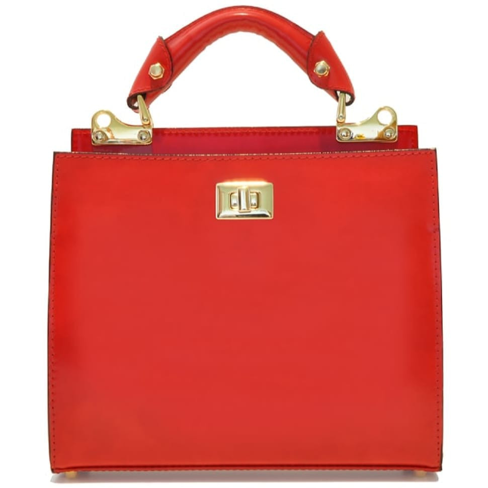 Pratesi RFU150/26 - Anna Maria Luisa de' Medici Small Lady Bag in cow leather Radica Fucshia