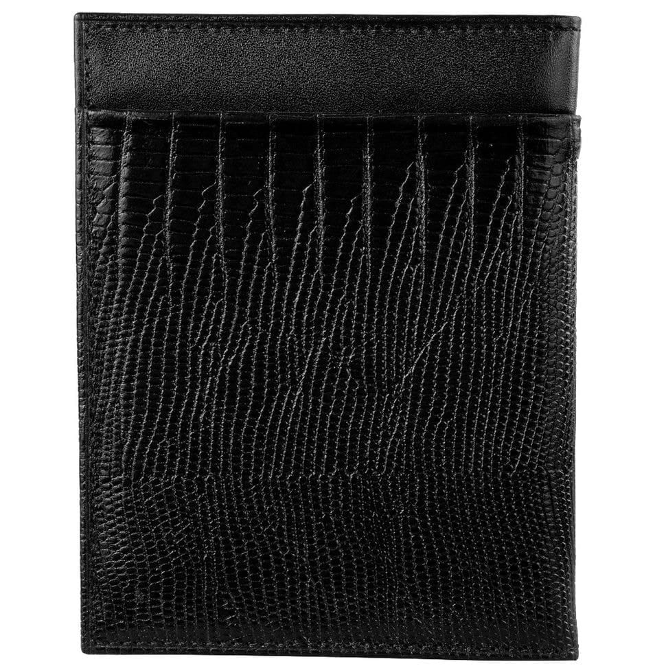 Обкладинка для документів шкіряна GRASS 529-32 чорний лазер