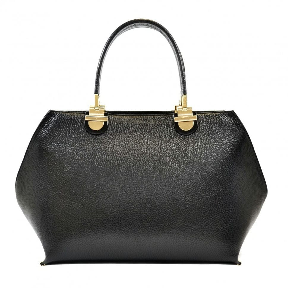 Сумка жіноча шкіряна Desisan 562-011 чорний флотар