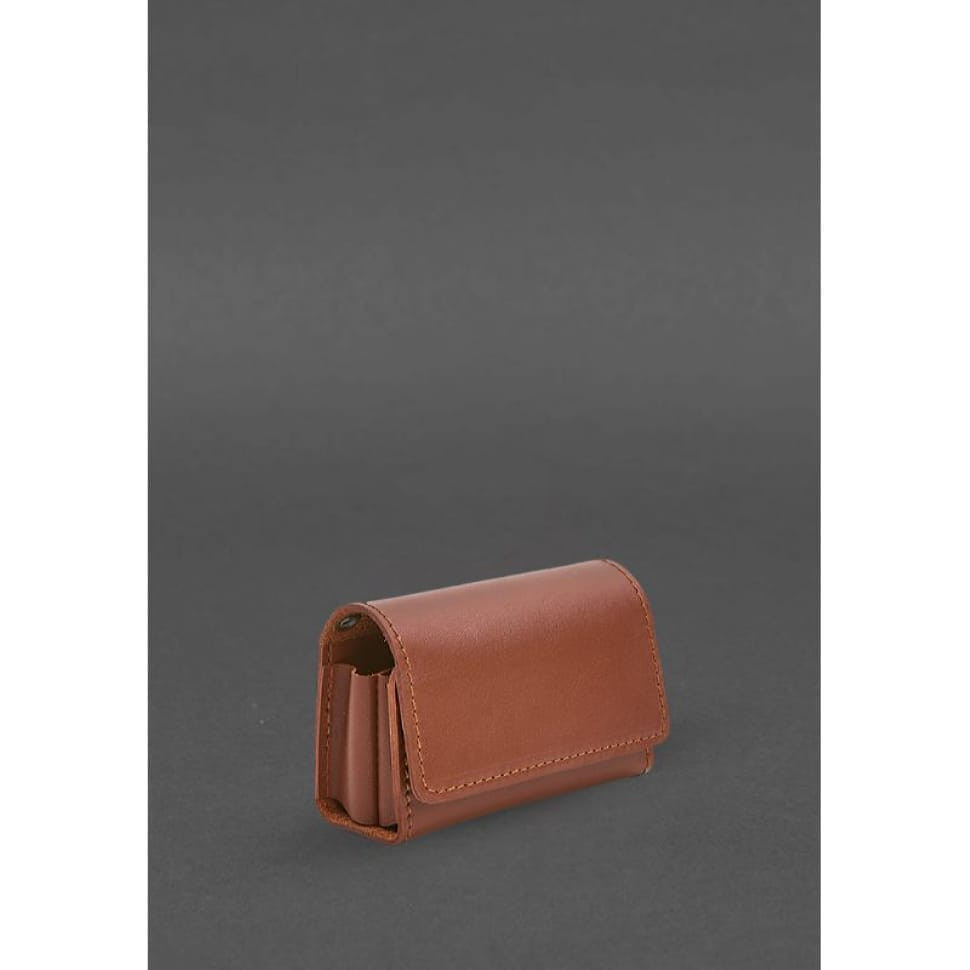 Шкіряний футляр (чохол) для IQOS Світло-коричневий