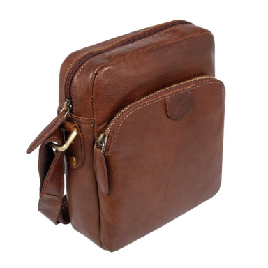 Сумка чоловіча Ashwood T79 Chestnut (Коричневий)