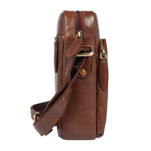 Сумка чоловіча Ashwood T79 Chestnut (Коричневий)