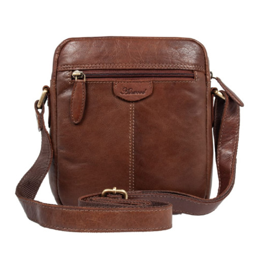 Сумка чоловіча Ashwood T79 Chestnut (Коричневий)