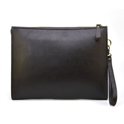 Шкіряна папка-клатч для документів А5, коричнева GC-7160-4lx TARWA