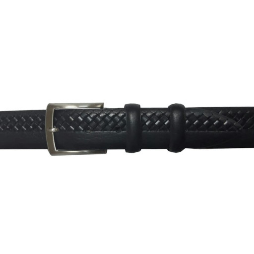 Шкіряний ремень 243 nero чорний TONY PEROTTI