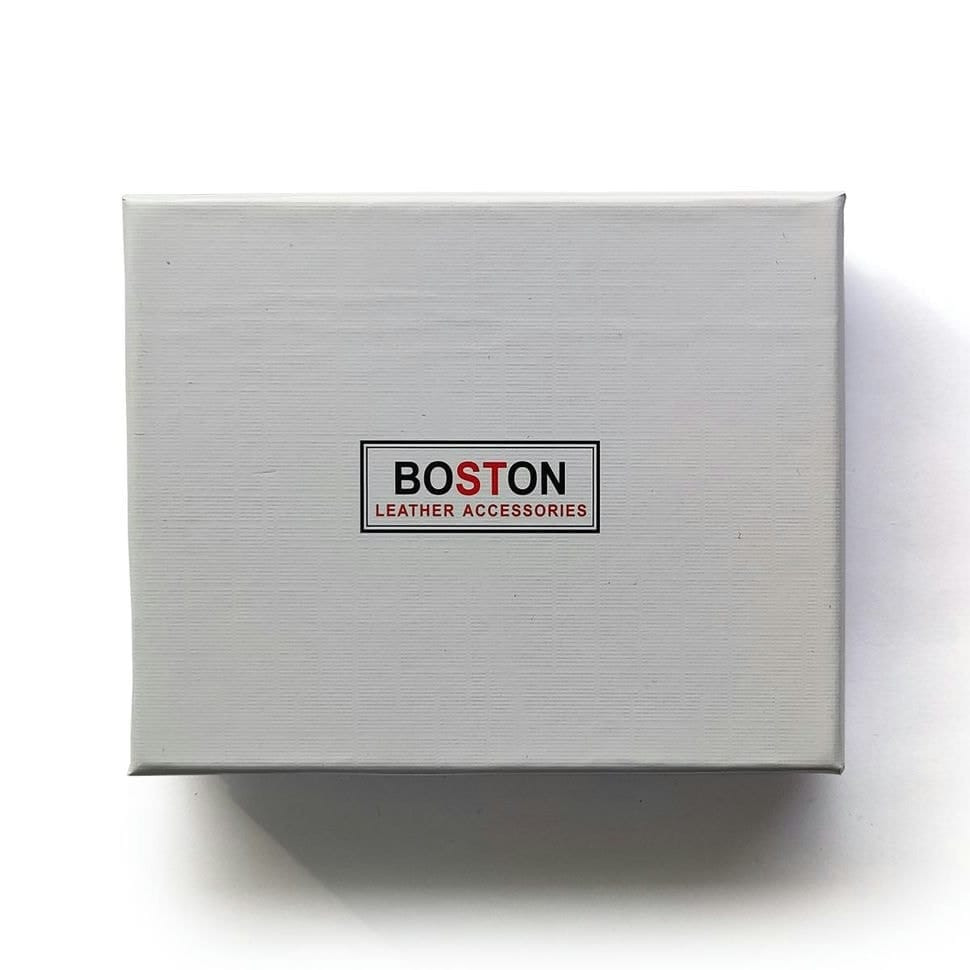 Чоловічий портмоне на кнопці Boston BST-B4-026BA