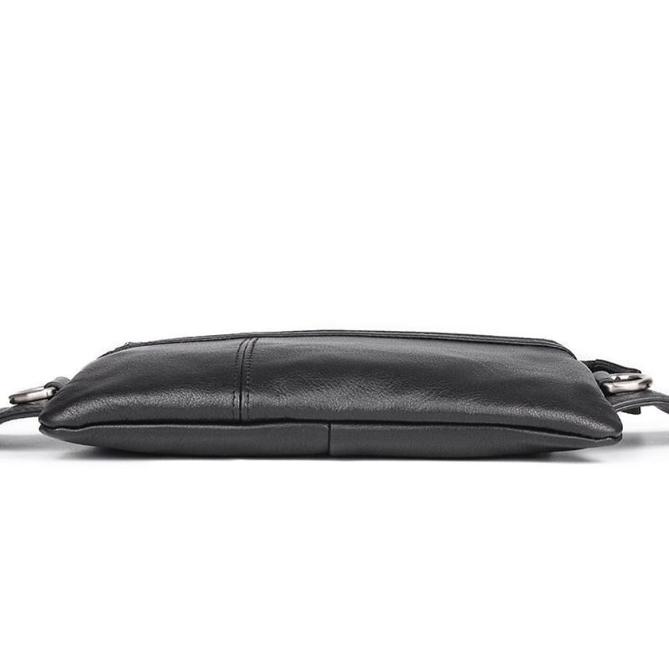 Тонка напоясний сумка з натуральної шкіри JD3017A бренду John McDee