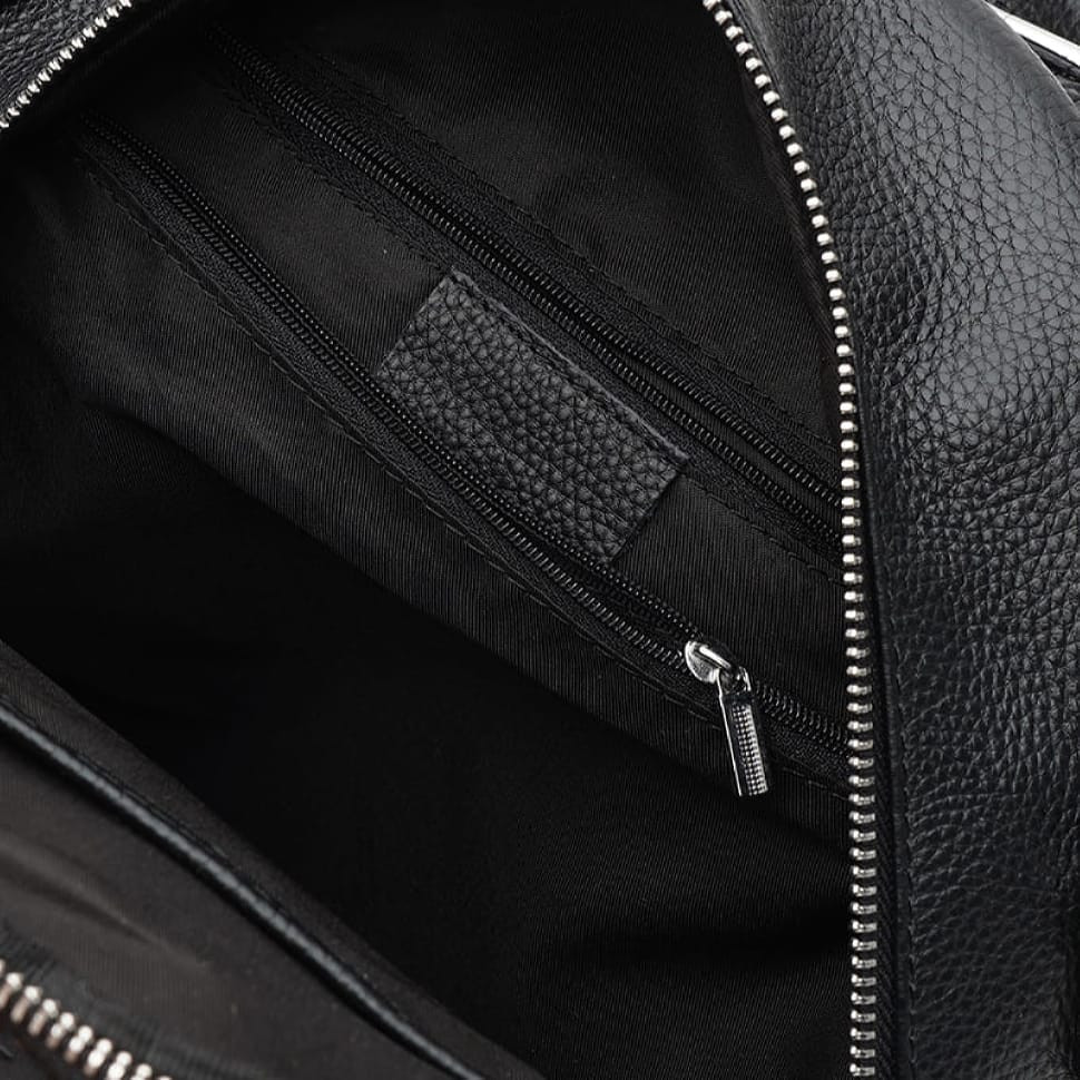 Шкіряний жіночий рюкзак Ricco Grande K1857-black