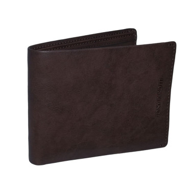 Leather wallet Varsavia 537 caffe brown