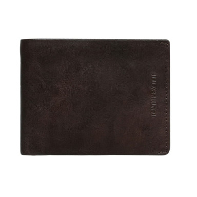 Leather wallet Varsavia 537 caffe brown