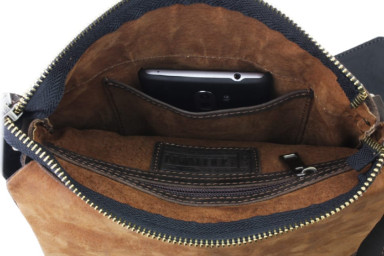Bag man's leather tablet SULLIVAN 35440(25) brown
