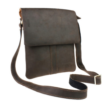 Bag man's leather tablet SULLIVAN 35440(25) brown