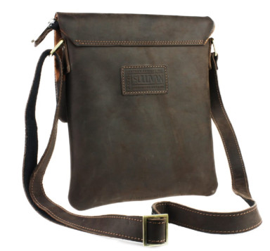 Bag man's leather tablet SULLIVAN 35440(25) brown