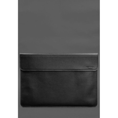 Leather Magnetic Sleeve Case for MacBook Pro 15 (2023) Black