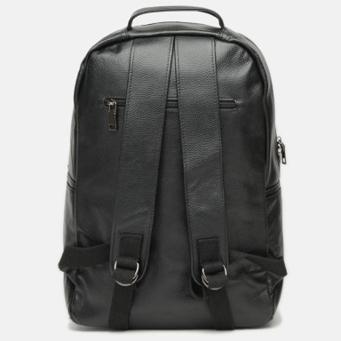 Men's leather backpack Keizer K1883-black