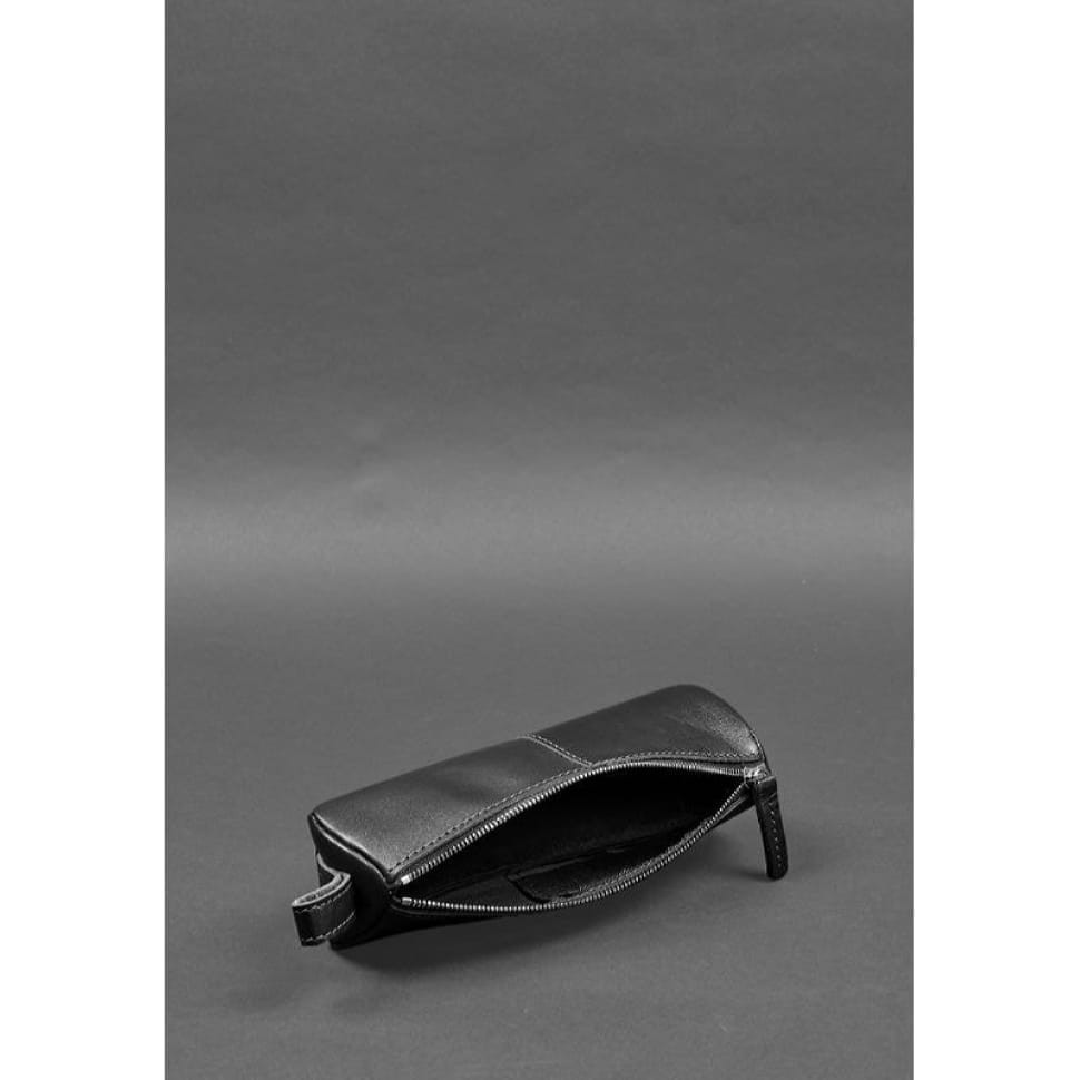Шкіряний пенал-несесер (футляр для окулярів) 4.0 Чорний