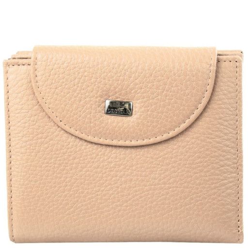 Гаманець жіночий шкіряний Desisan 755-283 бежевий флотар