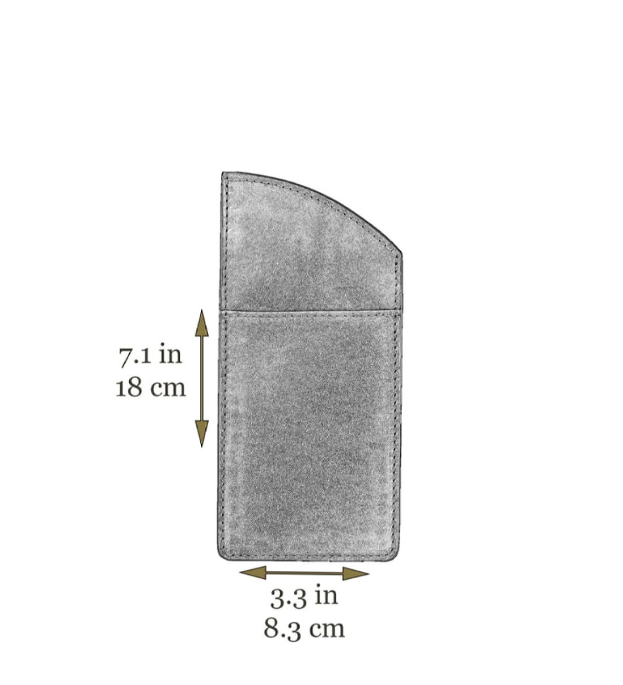 Шкіряний чохол для окулярів – One Hundred Years of Solitude - Коньячно-коричневий колір - Time Resistance 5200101