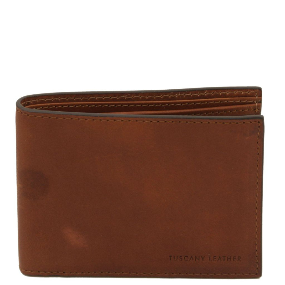Exclusive 2 fold leather wallet for men