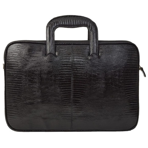 Портфель шкіра Desisan 321-143 чорний лазер