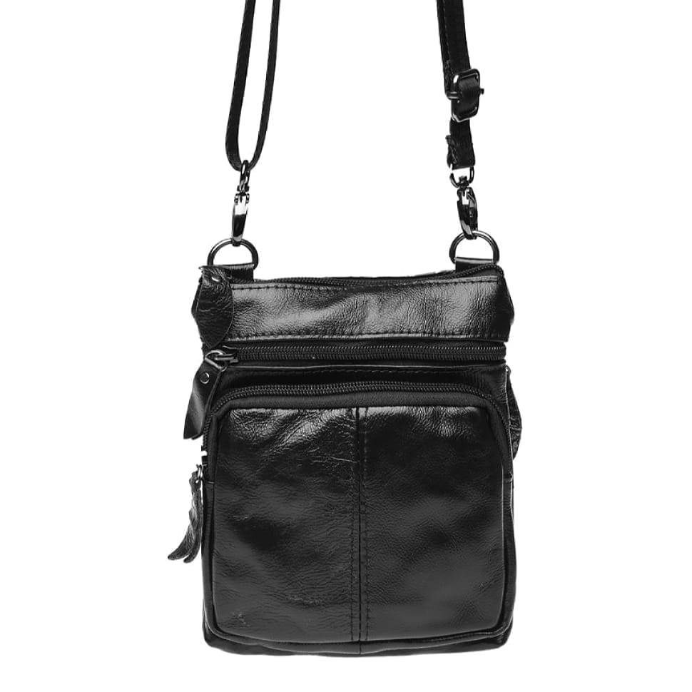 Чоловіча шкіряна сумка Keizer K1701-black