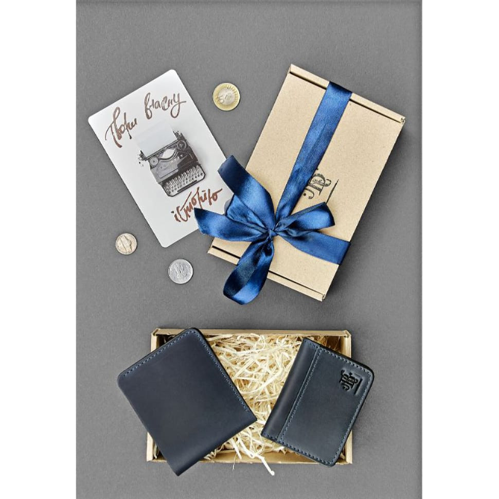 Чоловік подарунковий набір шкіряних аксесуарів Гамбург