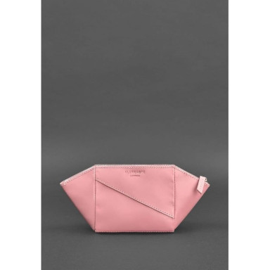 Women's pink leather cosmetic case Krust