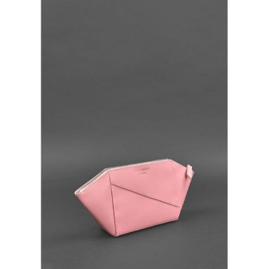 Women's pink leather cosmetic case Krust