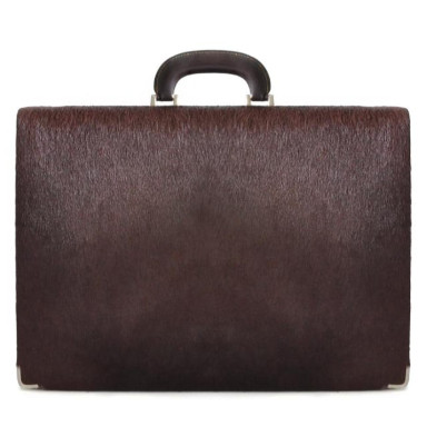 Pratesi CCF317/7 - Machiavelli/7 Cavallino Briefcase 24H in real leather Cavallino Coffee