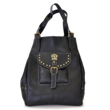 Pratesi BNE163 - Woman Bag Talamone in cow leather Bruce Black