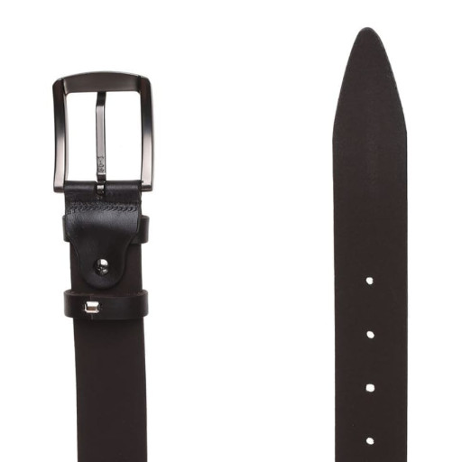 Чоловік шкіряний ремінь Borsa Leather v1chn-gen115R-BR1