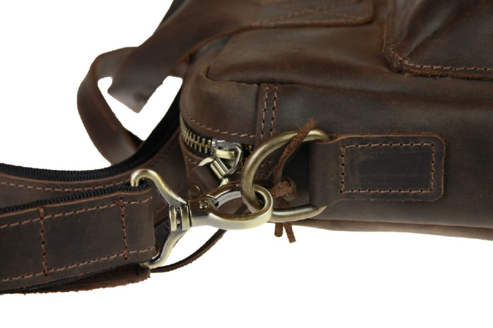 Bag man's for documents large leather A4 SULLIVAN 74220 (46) brown