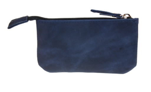 Ключниця шкіряна сумочка для ключів SULLIVAN k16 (4) синя