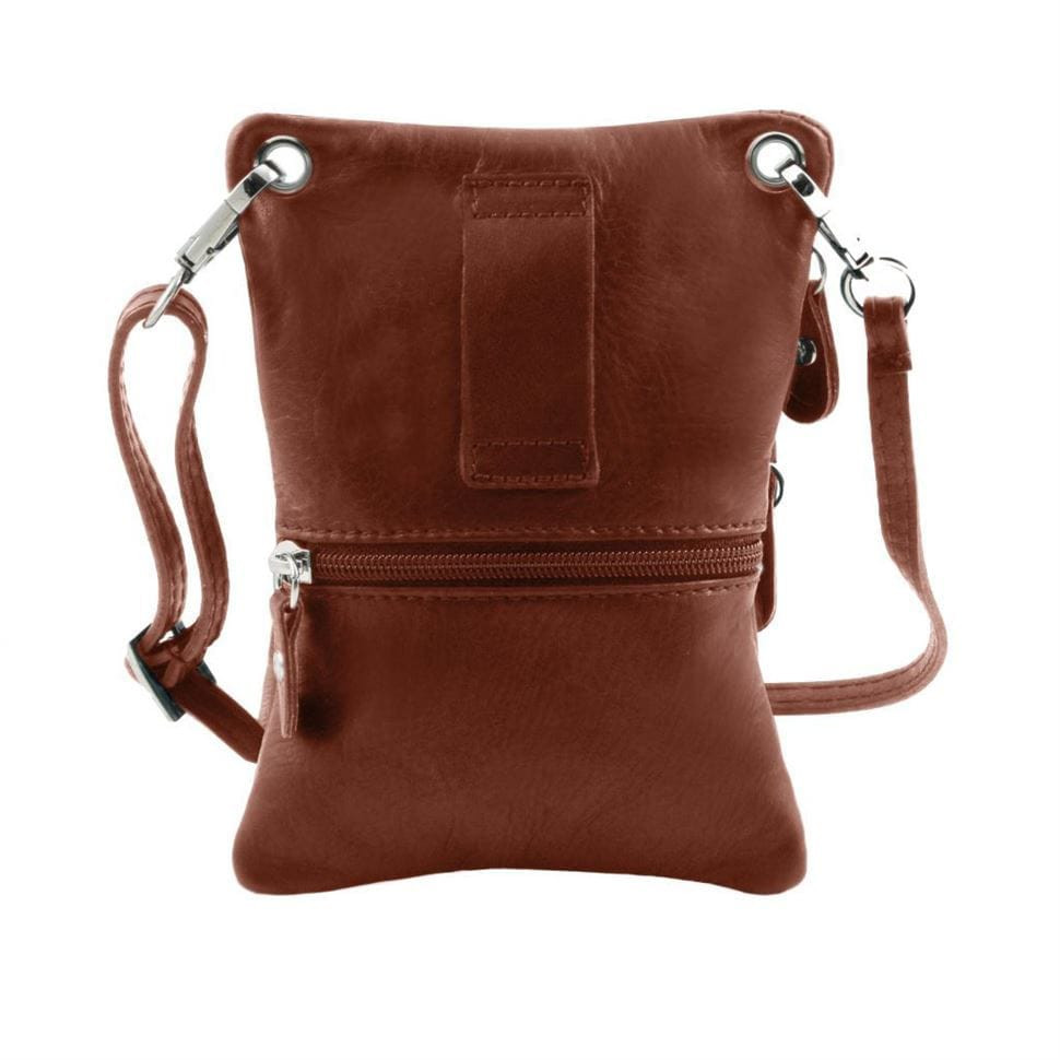 TL BAG - Маленька сумка через плече зі шкіри Tuscany Leather TL141368