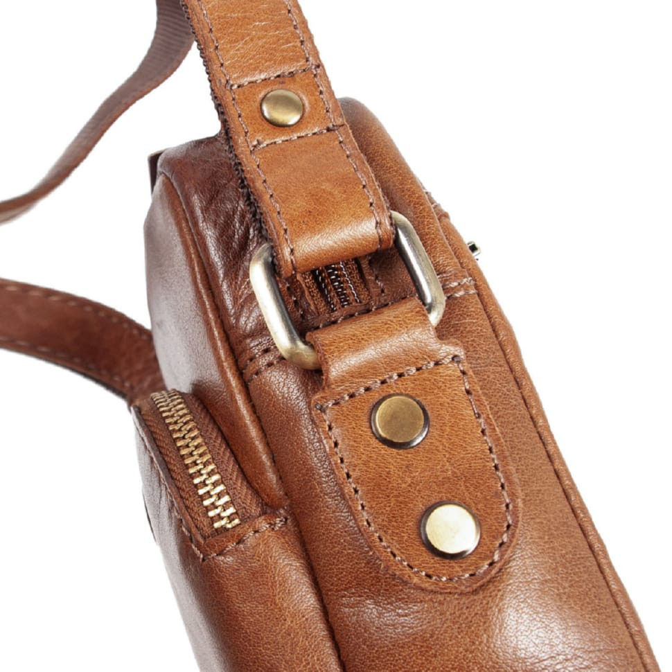 Сумка чоловіча Ashwood T79 Honey (Коричневий)