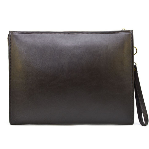 Шкіряна папка з ручкою для документів А4, коричнева GC-7161-4lx TARWA